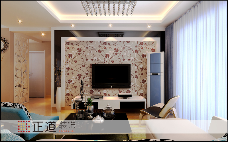電視背景墻效果